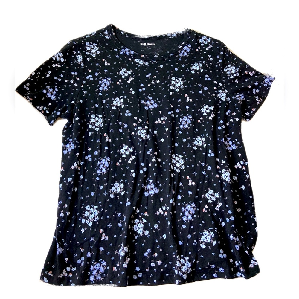 Old Navy 100% cotton print short sleeve tee